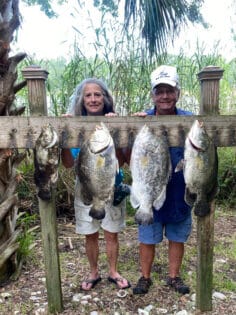 Couple after Apalach Anglers charter