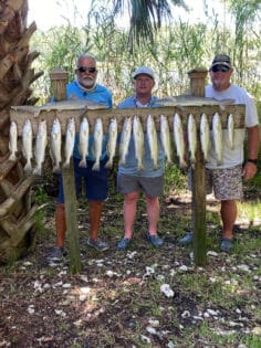 Happy Anglers with fish